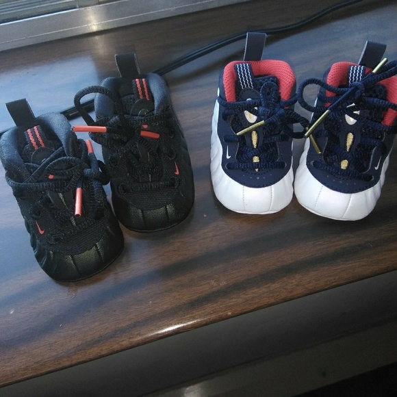 baby foamposites shoes